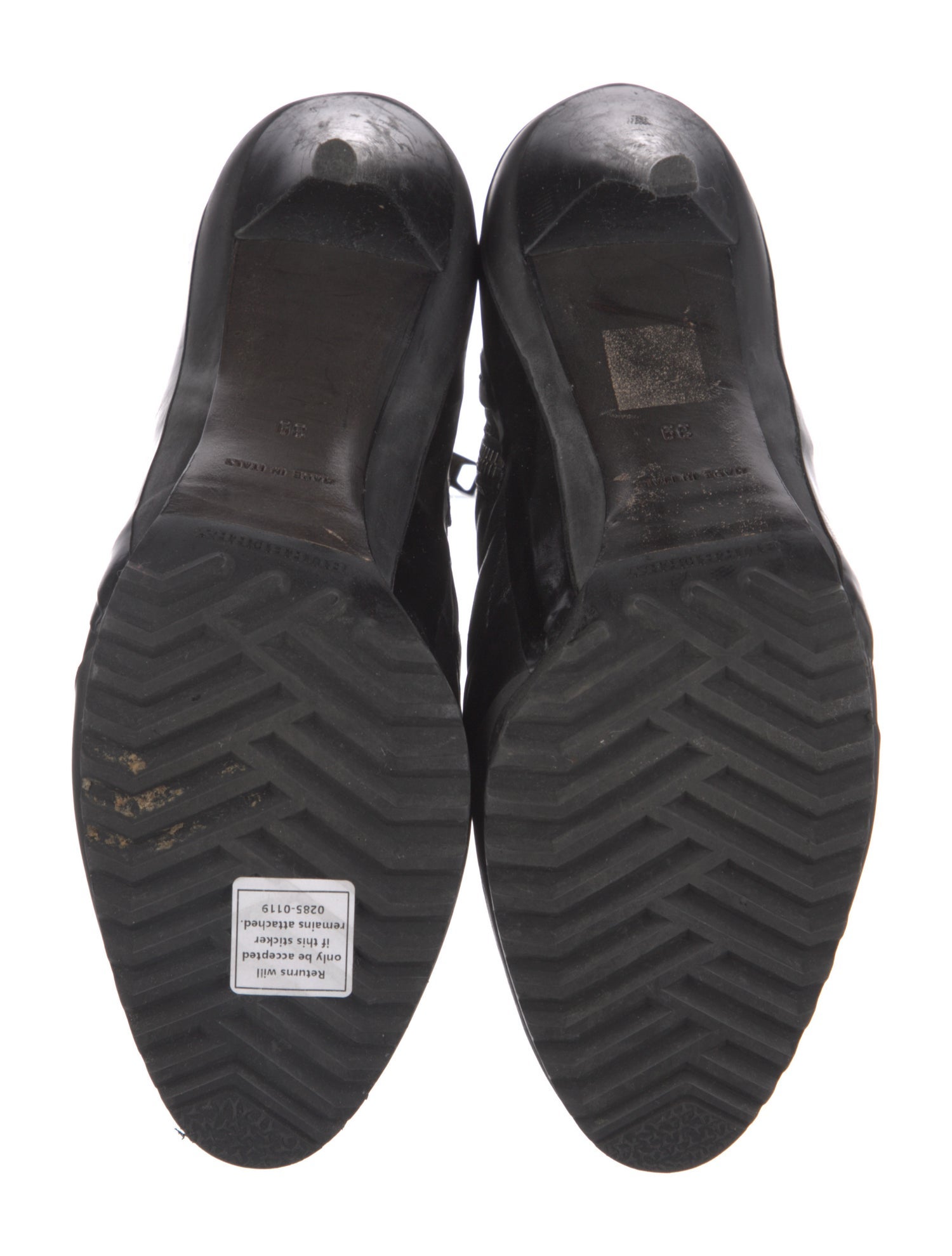 Burberry Leather Boots